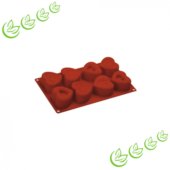 Silikonform Hearts 2